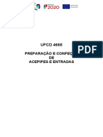 4668 - Preparação e Confeção de Acepipes e Entradas