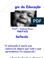 Psicologia da Educação(PPT) ByAndrea P
