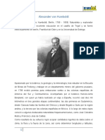 Alexander von Humboldt, explorador y científico alemán