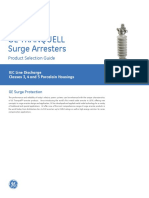 IEC Class 3 4 5 Porcelain Arresters GEA-31947