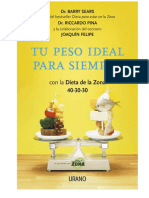 Tu Peso Ideal para Siempre - Barry Sears 224 PP PDF