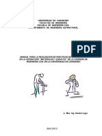 MANUAL LABORATORIO MATERIALES Prof SANDRA LUGO Publicaciones 2013 PDF