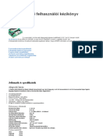 MingHe B3603 Felhasználói Kézikönyv