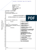 A&A Global Imports v. Rove - Complaint