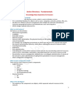 Active Directory - Fundamentals PDF