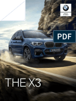 Ficha Técnica BMW X3 sDrive20iA Executive 2020