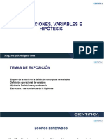 SEMANA 5 Variables e Hipotesis 1