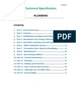 Plumbing - Technical Specifications PDF
