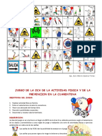 OCA DE LA ACTIVIDAD FISICA Y DE LA PREVENCION EN LA CUARENTENA