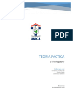 TEORÍA FACTICA - El Interrogatorio PDF