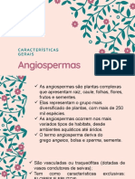 Características Gerais Das Angiospermas