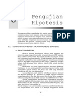 Bab 6 Pengujian Hipotesis PDF