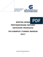 Kertas Kerja Pertandingan