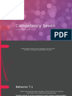 Competency Seven Eport