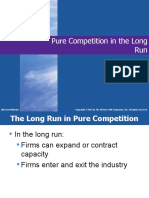 Chapter 8 Pure Competition in The Long Run