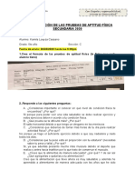 Autoevaluación de Las Pruebas de Aptitud Física Sec. 2020