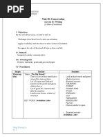 Unit 10 English 10 Writing Lesson Plan HP