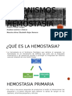 Mecanismos de La Hemostasia