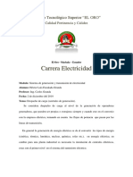 Generación eléctrica y despacho de carga centrales