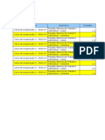 Pressoes Caixa Evaporacao - Resumo de Espessuras para Pressao Interna