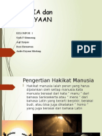 MANUSIA Dan Kebudayaan