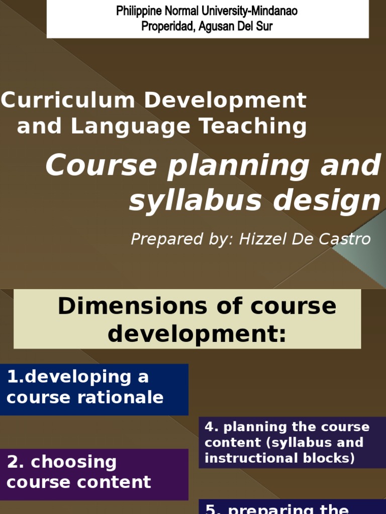 Course Development in Language Teaching | PDF | Second Language ...