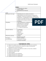 Coordinador de cartera funciones responsabilidades