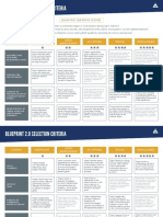 Blueprint Selection Matrix With Initiatives 2018