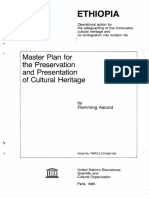 Master Plan For The Preservation and Presentation of Cultural Heritage PDF