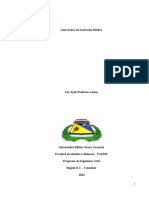 Trabajo de Grado - Guia Basica de Licitacion Publica PDF