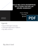 Build big data enterprise solutions faster on Azure HDInsight Presentation