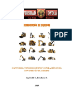 2 Tipos de Equipos y Operación en El Movimiento de Tierras PDF