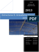 Estructuras II Armaduras Planas para Tec PDF