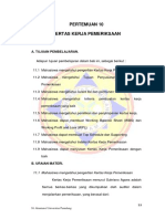 Modul 10 Kertas Kerja Pemeriksaan