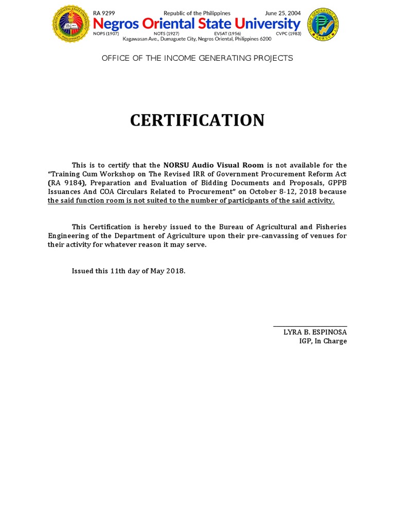 certificate-of-unavailability-sample-pdf