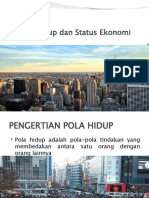 Pola Hidup Dan Status Ekonomi PDF