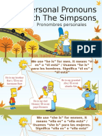 Personal Pronouns Simpsons