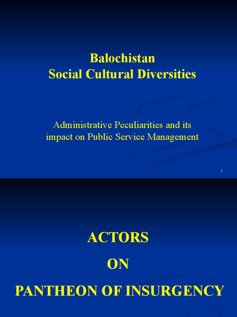 Balochistan: Tracing the Historical Roots and Migration Patterns of the ...