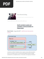 Multi-Container Pods and Container Communication in Kubernetes