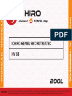 Ichiro Genbu Hydrotreated Hydraulic HV68 200L
