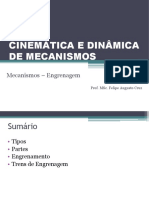 CINEMÁTICA E DINÂMICA DE ENGRENAGENS