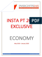 INSIGHTS PT 2020 EXCLUSIVE ECONOMY MAY 2019 – JAN 2020