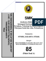 Pra Ujian Nasional Bahasa Indonesia SMK Kode A PDF