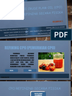 Cpo Kelompok 2 Refining Cpo Secara Fisika