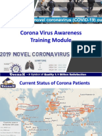 Corona Virus Awareness Training Module