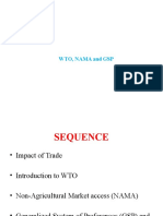 NAMA, WTO and GSP