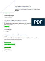 Valuation and Account Determination in SAP MM