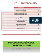 Pogodnost Odrzavanja Tehnickih Sistema - 2019 - 2020 - E - NASTAVA - 23 - 03 - 2020 PDF