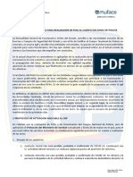PROTOCOLO DE MUFACE PARA REALIZACIÓN DE PCRs AL CNP