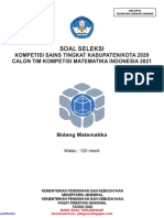 2020 - KSK Matematika SMA - Soal Dan Kunci Jawaban (P4kguru - Blogspot.com) PDF